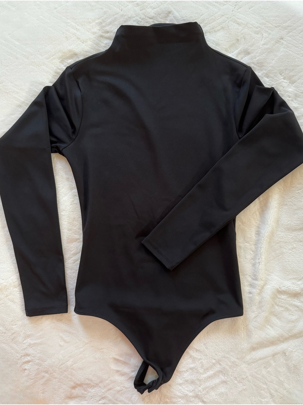 Express Black Long-Sleeve Bodysuit